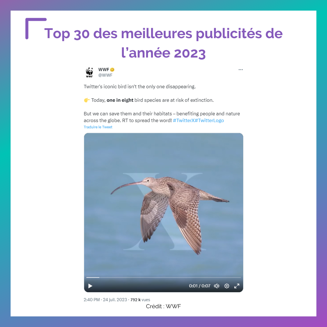 campagne wwf X 2023